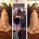 Image for article titled Bride Defends Attaching Newborn Baby to the Train of Her Wedding Dress